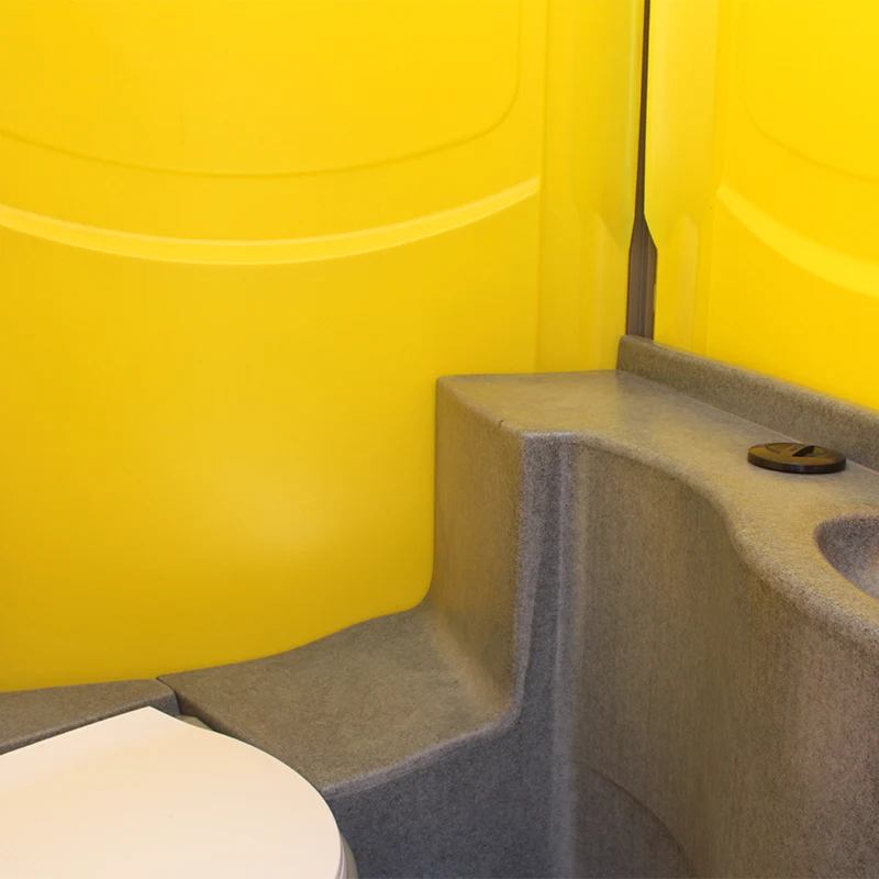 Китай пластиковый HDPE мобильный уличный портативный Биохимический туалет для строительной