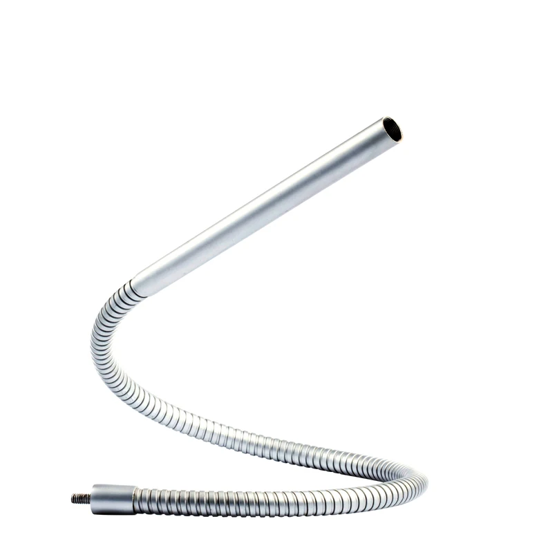 Stainless steel  adjustable flexible spring gooseneck crocodile clip China supplier