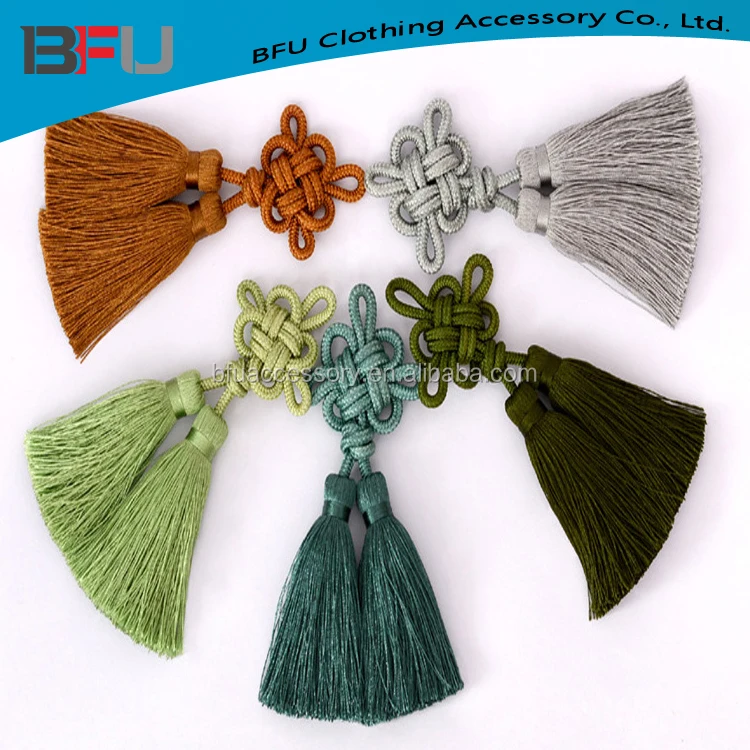 factory high quality tassel for curtain short tassel for curtain and handbags