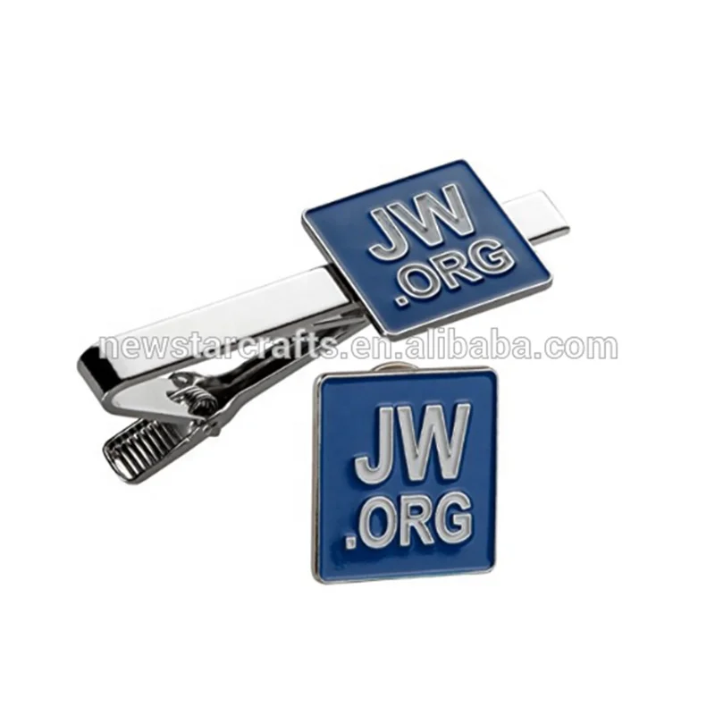 Cheap Customized Etched Soft Enamel Custom Logo SKS Tie Clip Men