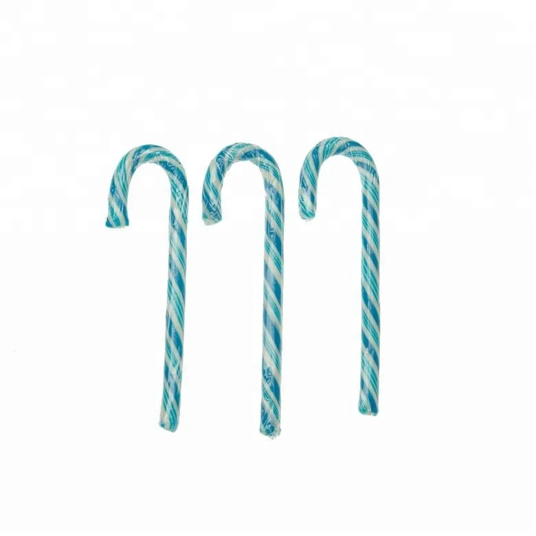 Завод длинный в форме рождественской палочки-леденца Буле и белый цвет жесткий конфеты