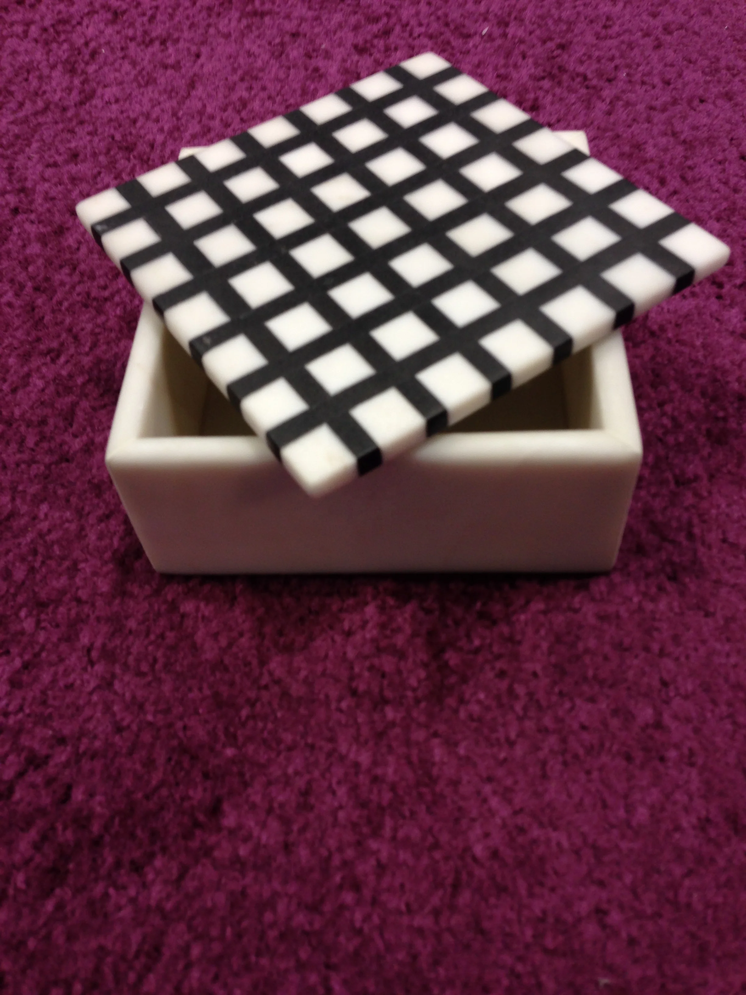 Small Marble Box, Marble Jewelry Box, Marble Gift Box