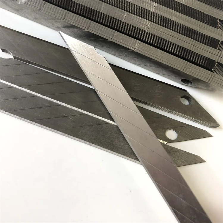 wholesale art blade Ultra Sharp wallpaper knife Snap Off Utlity Blades SK5 Material Alloy carbon steel Knife