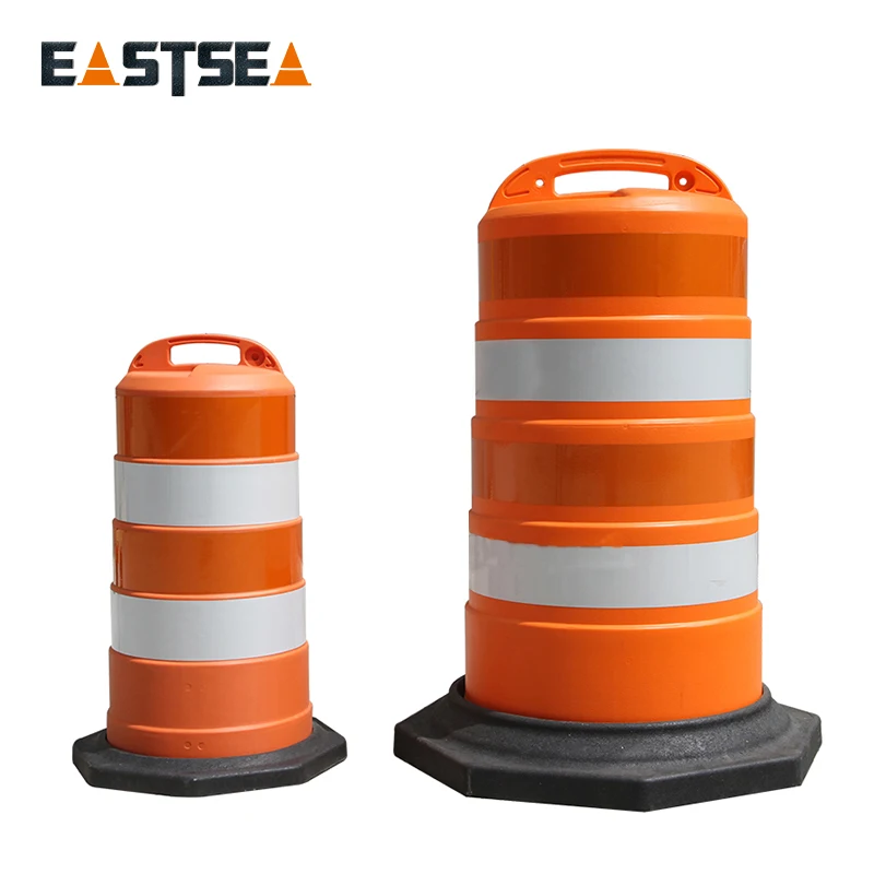 Hot Sale Type Traffic Safety Plastic Drum Road Barrier