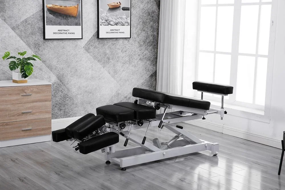 CVEB 43 FACTORY DIRECTLY Drop Chiropractic Table Black Color Electric for Physiotherapy Treatment