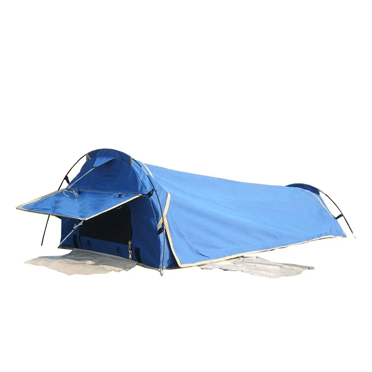 New style outdoor 1-2 person canvas swag tent