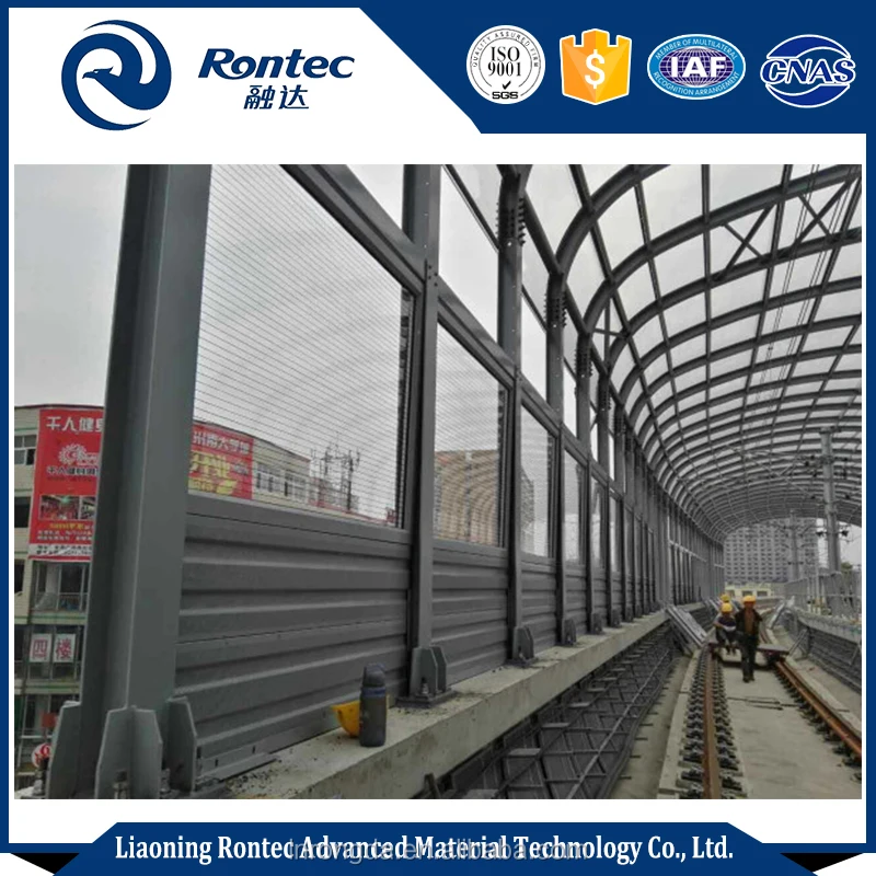 
aluminium acoustic foam panel for outdoor sound barriers 