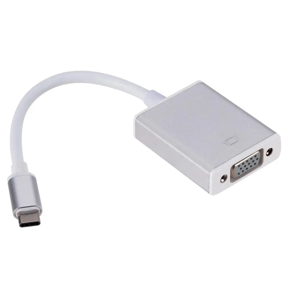 USB-C to VGA Adapter  USB 3.1 to Female VGA Adapter Cable