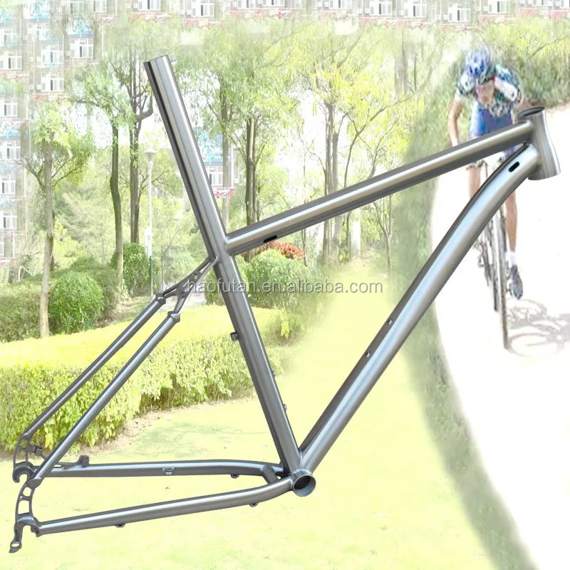Newest model 27.5/650B ISP MTB titanium frame electric bike frame