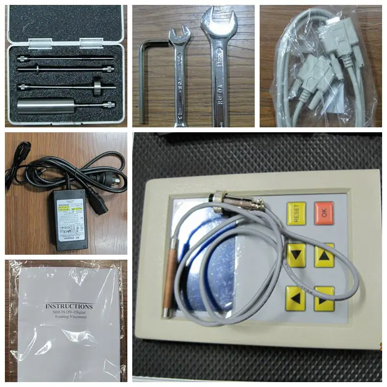 NDJ-5S NDJ-8S DV-1 RVDV-1 rotational viscometer types