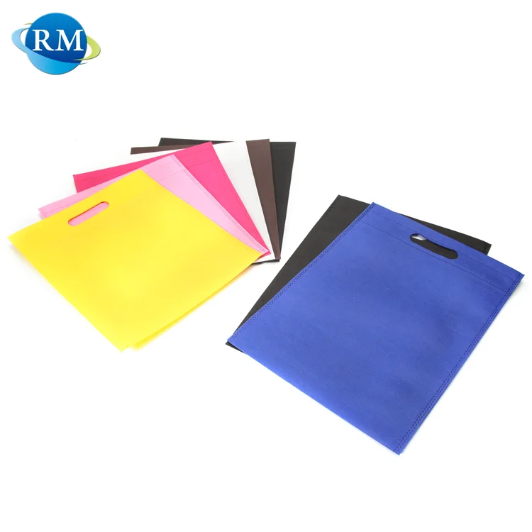 
Promotion Full Color Customized Eco Shopping Non Woven Die Cut Bag 