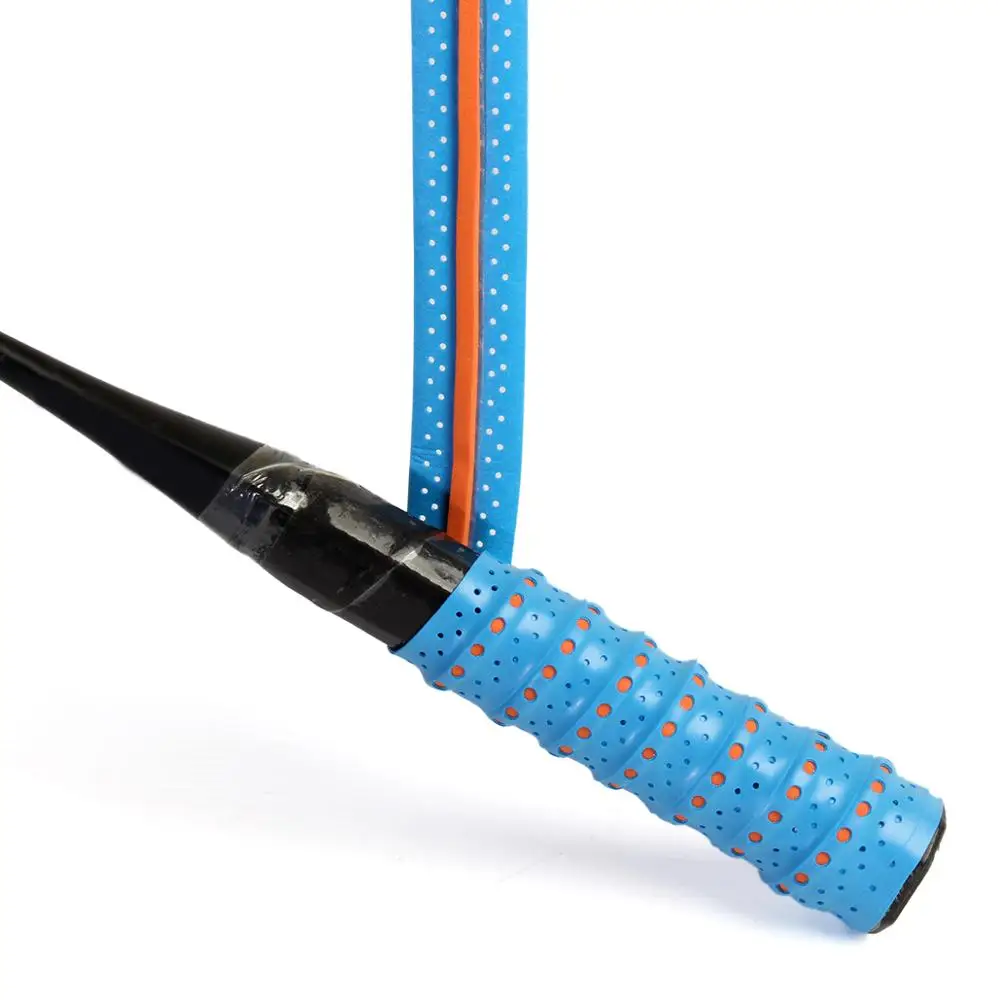 Синие рифленые накладки для спортивных ракеток, бесплатные образцы