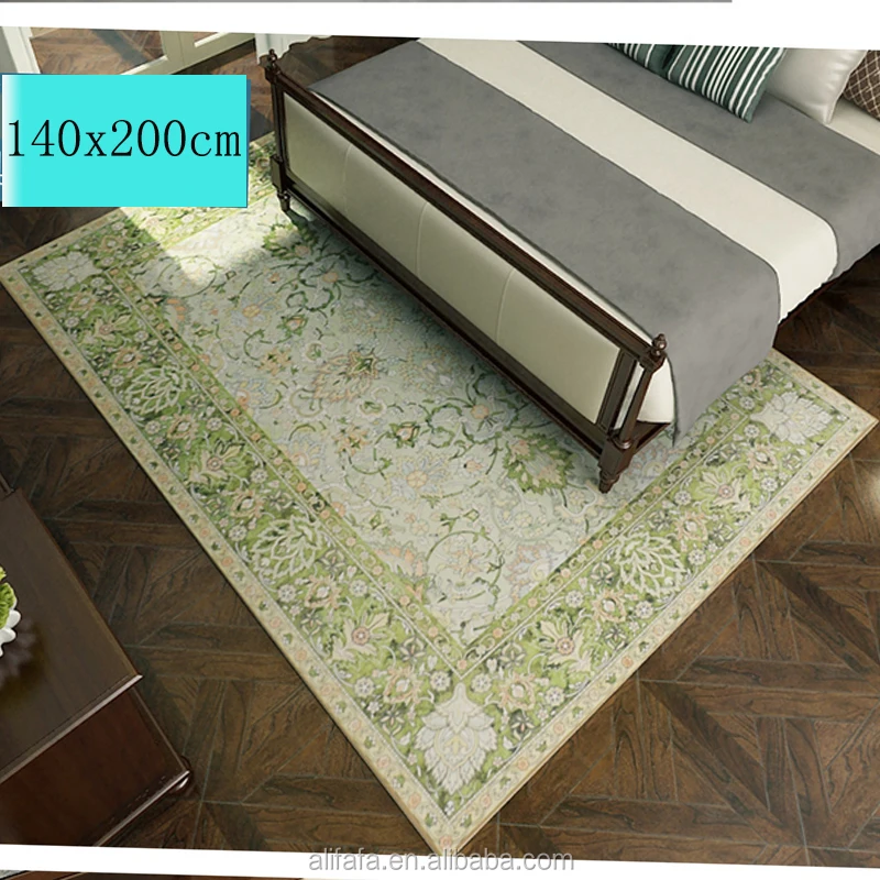 Digital printed carpet, polyester aubusson carpet