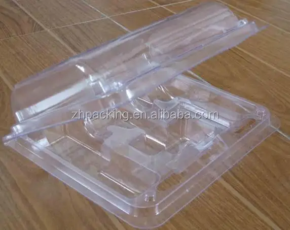
clamshell plastic packaging container/box for sale with high quality 