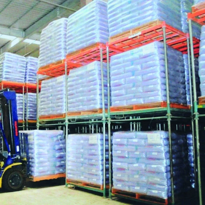 Heavy duty 1500kg q235 steel metal galvanized warehouse stacking storage steel pallet rack