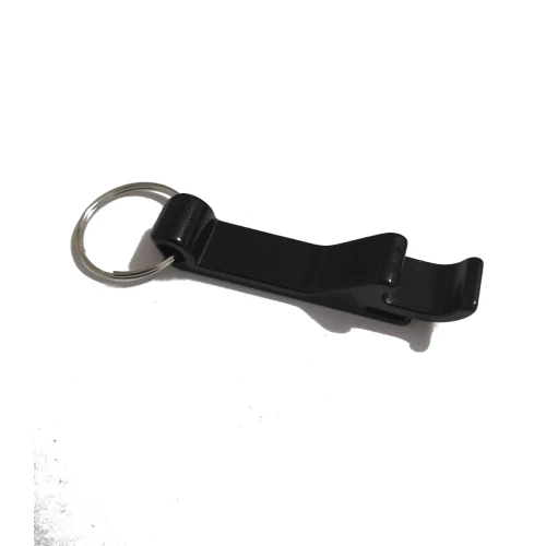Promotional Multifunctional Aluminum Blank Beer Bottle Can Opener Keychain Custom Logo Metal Key Chain Opener