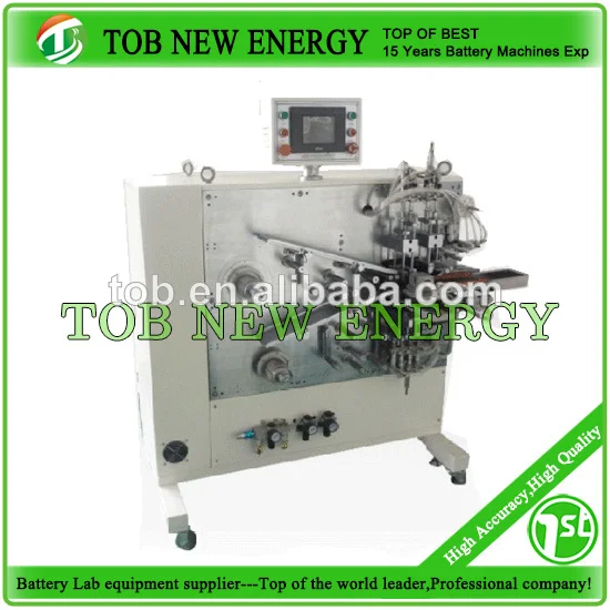 полу- автоматическая обмотки машины для литий-ионный аккумулятор алюминиевой фольги обмотки машины