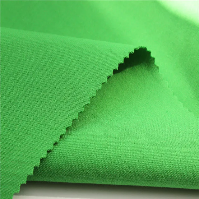 Heavy Weight spandex Solid Dyed viscose nylon elastane  punto roma knit fabric for Trousers