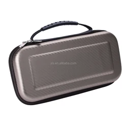 Оптовая продажа, металлический серый переносной чехол EVA с 10 отделениями для карт для переключателя