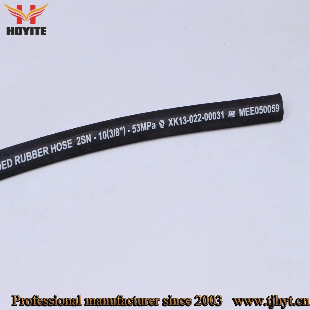 DIN EN 853 2sn Rubber Hydraulic Hose