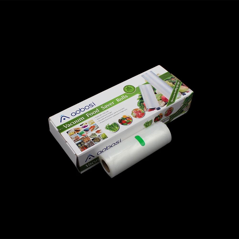 Сохраняет свежесть долгого хранения плотно закрывается влагостойкие пластиковый вакуумный упаковщик упаковочная рулонные мешки для семьи