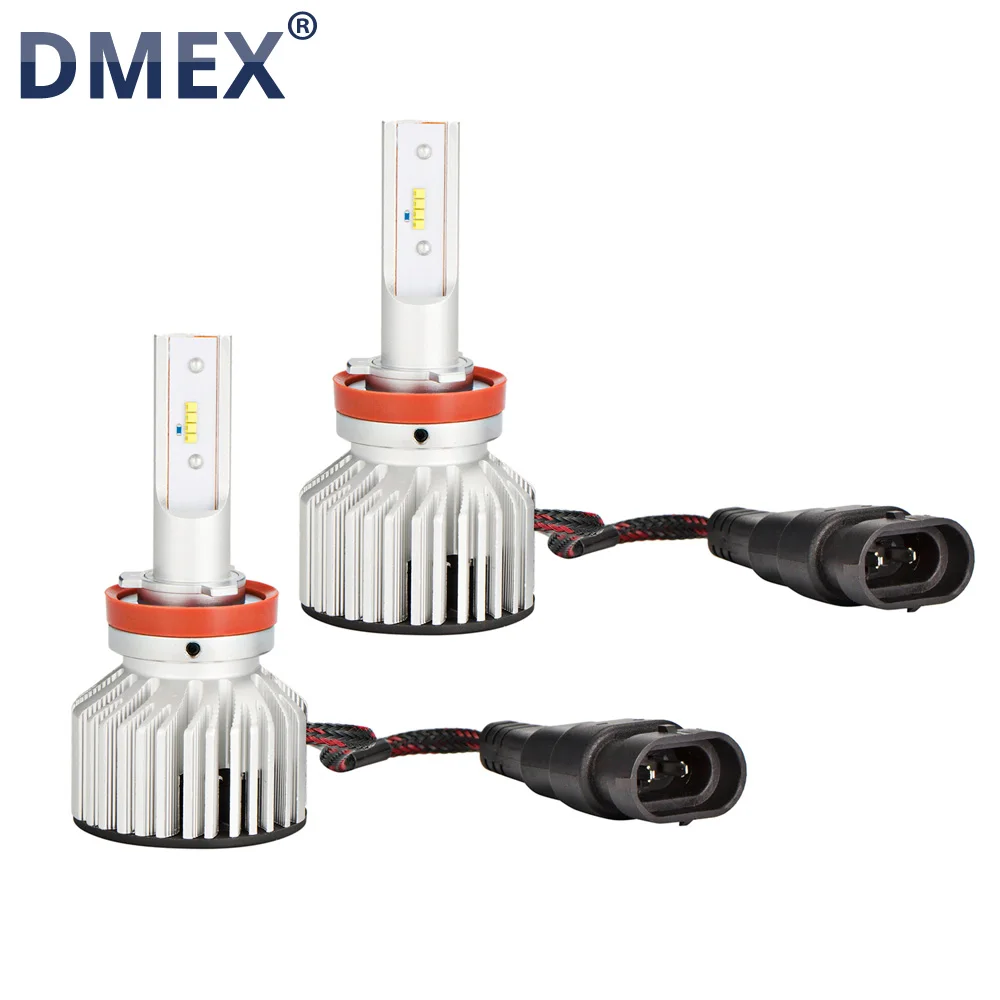 DMEX D6X 40W 4500LM H8 H9 H16 H11 LED Headlight Bulb Conversion Kit