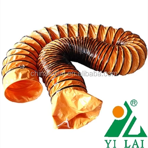 150mm/200mm/350mm air duct hose, insulated flexible duct supplier