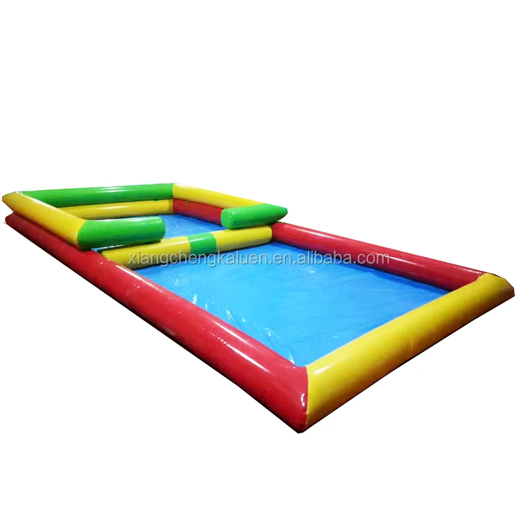 Custom various design size colored commercial inflatable water pool