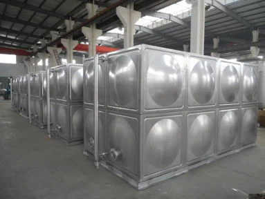 April Promotion! Standard Stainless steel 316  material pressed panels bolted assembled water tank