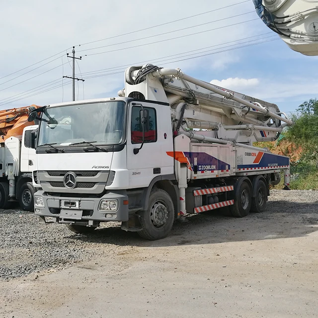 Trailer korea concrete pump floor screed cement philippine stationary plastic water capacity 50m head pumps for sale