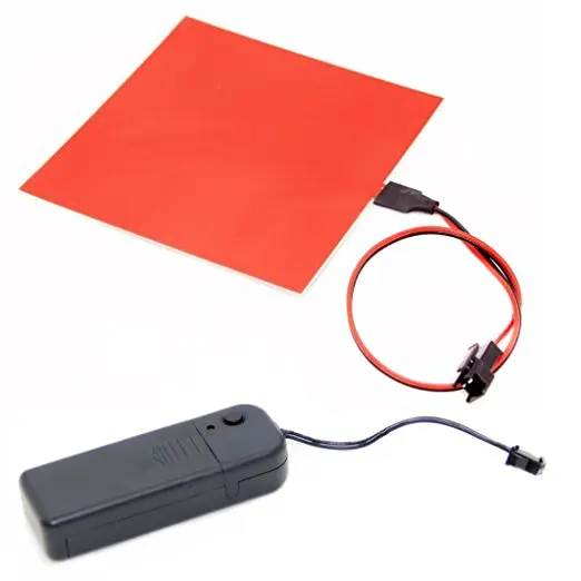  Multi color EL Panel with DC3V battery