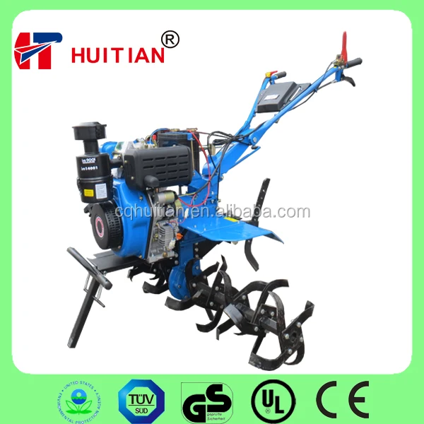 HT135FJE 10HP 2015 Gear Transmission Automatic Hand Tractor Garden Tiller