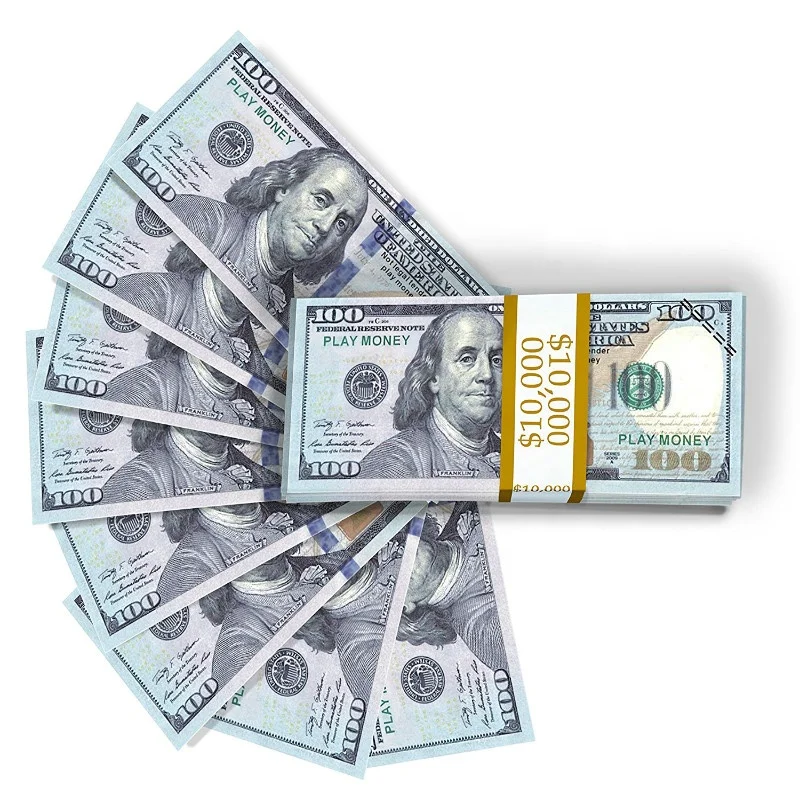 Customized High Quality Money Paper Party Confetti Shooter Dollar Confetti Cannon Party Popper