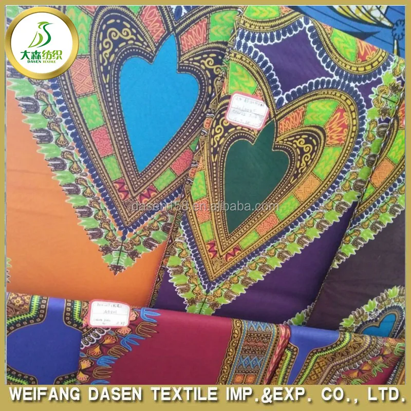 shandong weifang super java print fabric african wax printed cotton fabric manufacturer