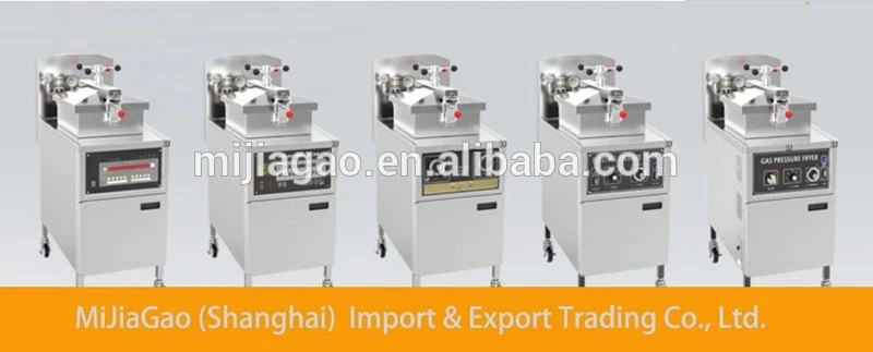 Коммерческая газовая фритюрница под давлением для кур