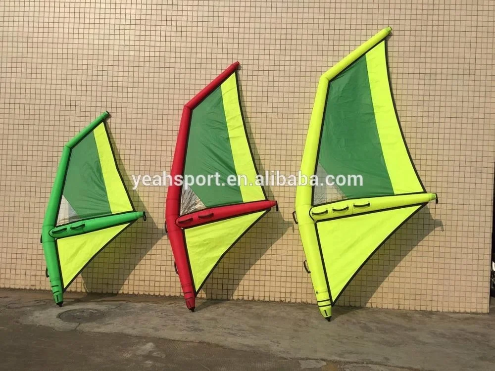 Windsurfing set sup board wind surf inflatable sail for beginner
