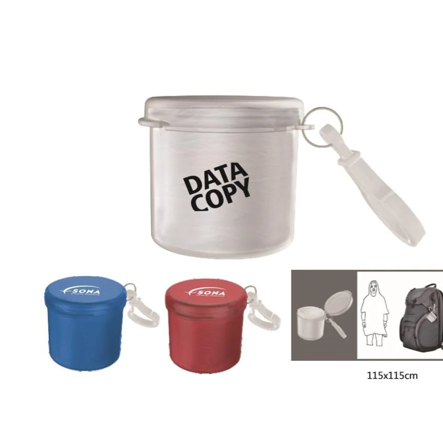 Promotional Custom Plastic Disposable Rain Ponchos