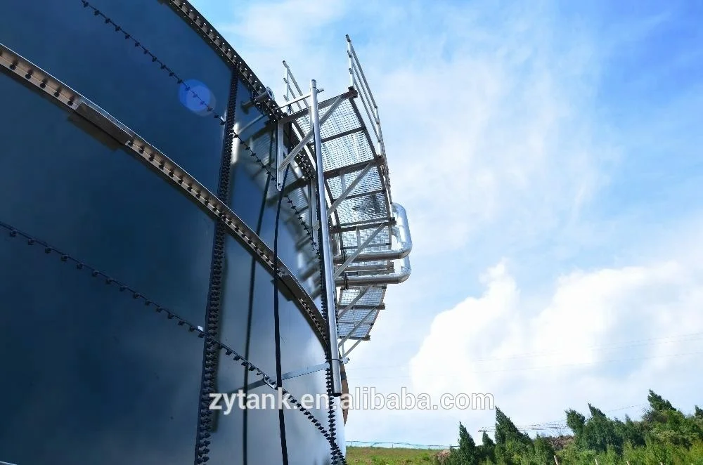 Biogas anaerobic digester tank