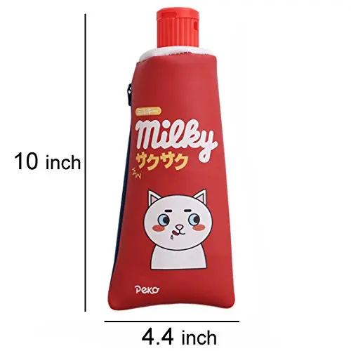 Big Capacity Toothpaste Pen Bag Pencil Case with Pencil Sharpener