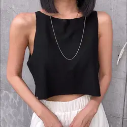 Runwaylover  E146  France style ladies sexy black short top