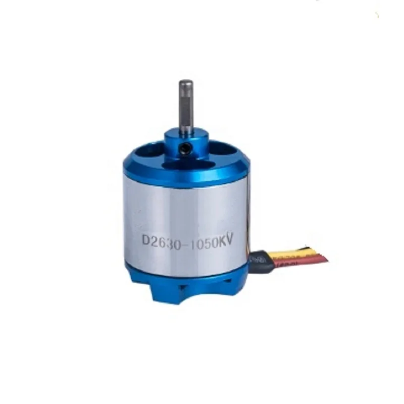 2630 1100KV 1500KV rc aircraft spare parts silver blue brushless outrunner dc motor