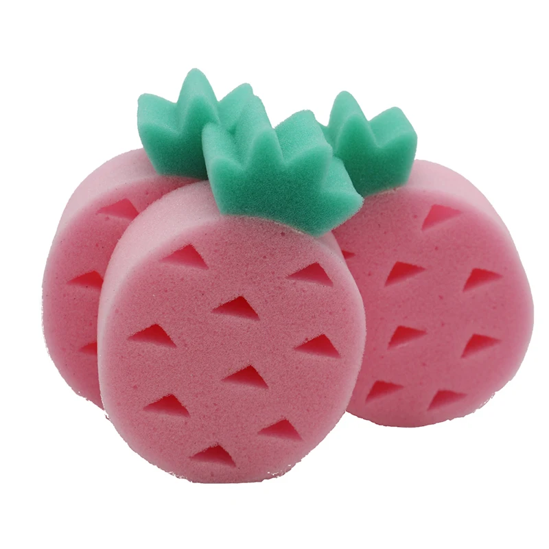 ice cream kids bathing super soft exfoliating silicone novelty bath sea sponge for bathing