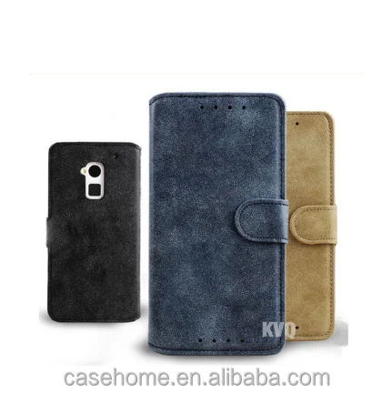 Подлинная Кожаный чехол для HTC ONE MAX T6 с функцией подставки