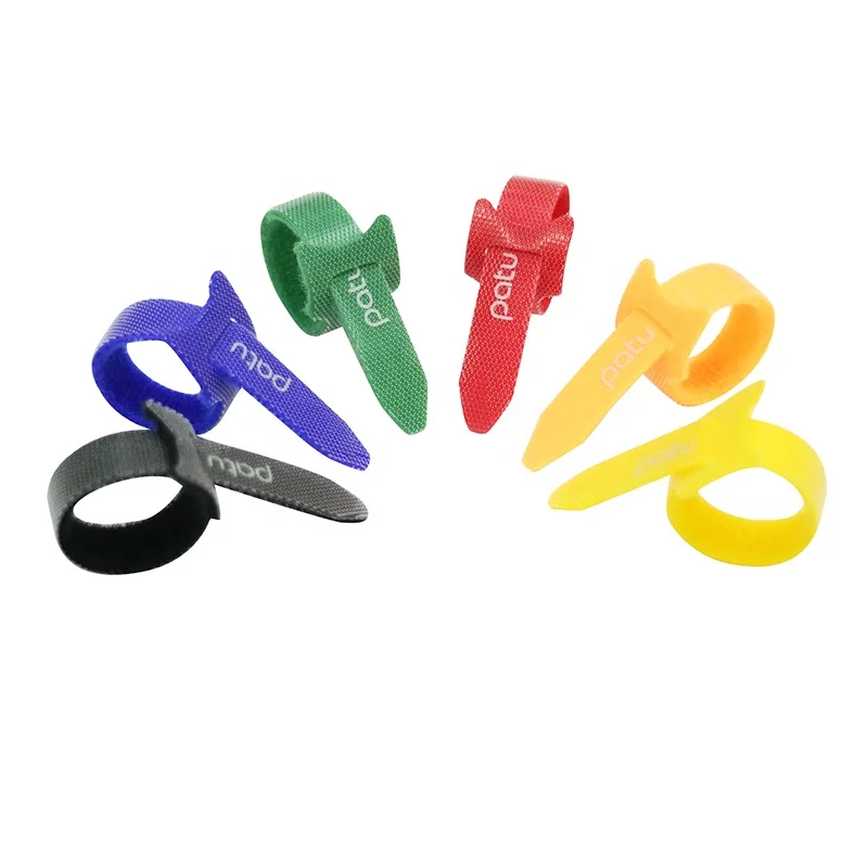 Нейлоновый Т-образный крючок и петля для кабеля, нейлоновый удобный задний крючок