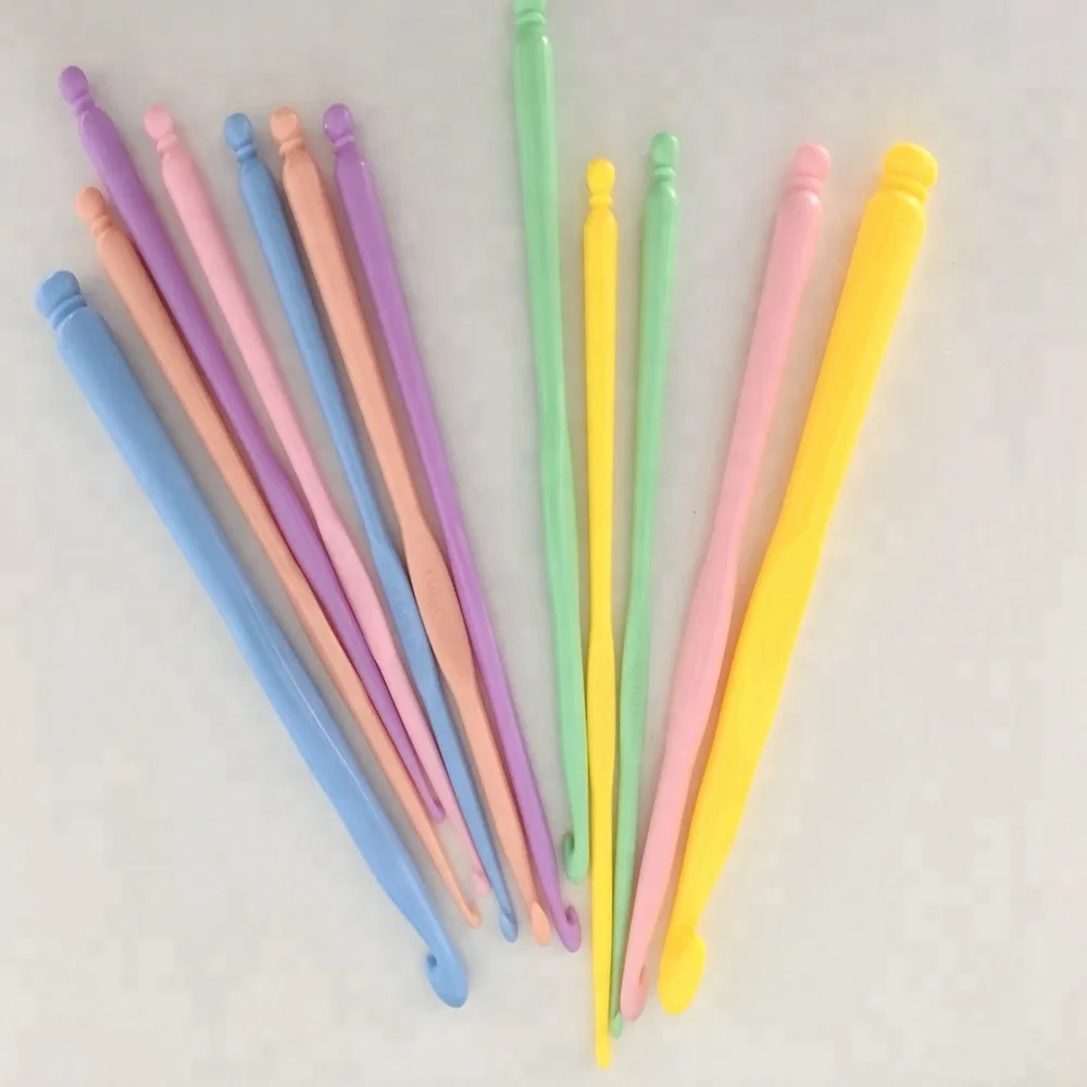 Special custom plastic crochet hook knitting needles