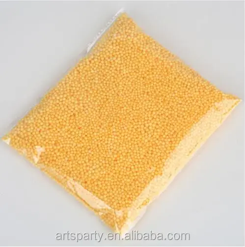 8g Gold polystyrene balls,eps foam balls for wedding party decorations soft foam balls