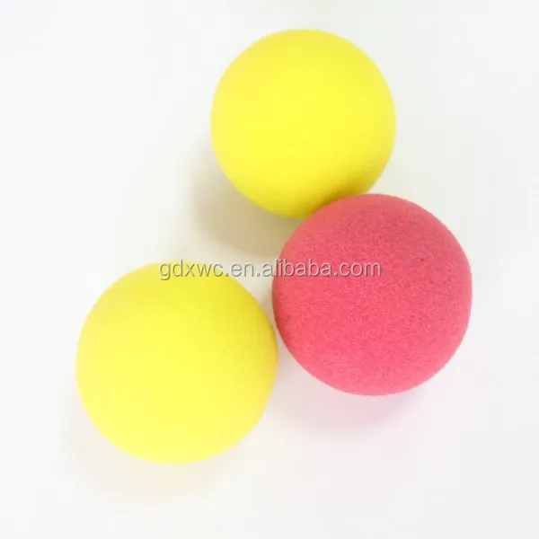6' Sponge Ball Colored High Elasticity Customized Promotional Toy Foam Ball Pu Round Ball wildly Use in Toy Industry Xwc56777