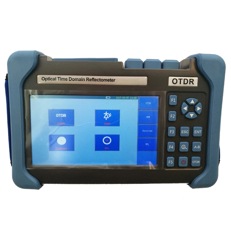 OTDR for SM MM Wavelength with Touch Screen and Optical Power Meter and VFL