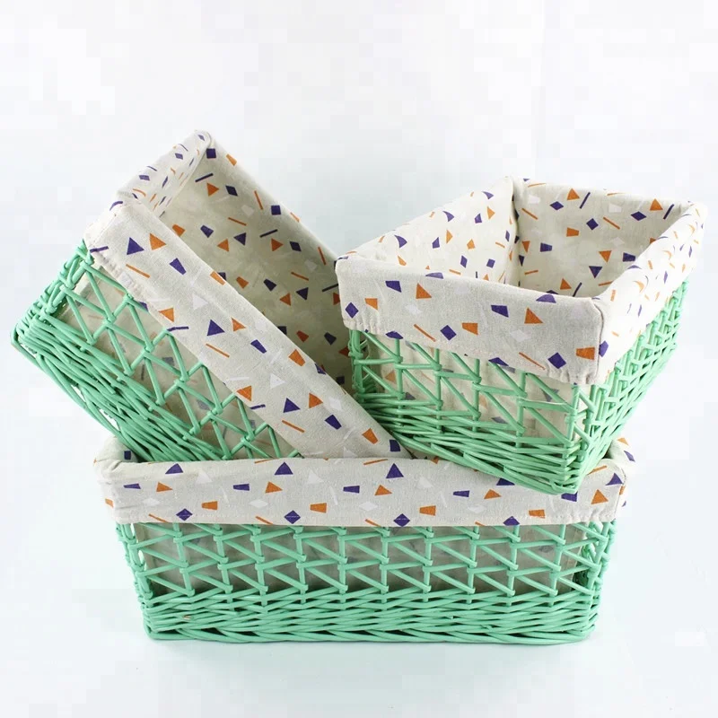 
factory manufacturer cheap wicker storage basket 