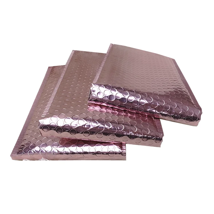 
Rose gold Bubble Mailers With Address Labels Padded Envelopes Mailer Bags, Self Seal Padded Envelopes 